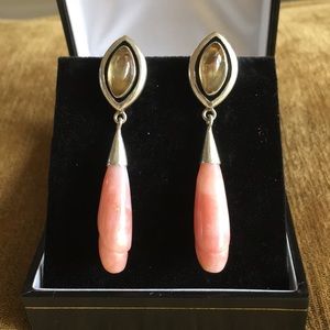 🔥Huge Price Drop 💰Citrine opal earrings in SS